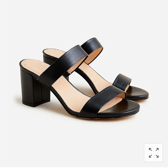 Lucie double-strap block-heel sandals - Picture 1 of 2